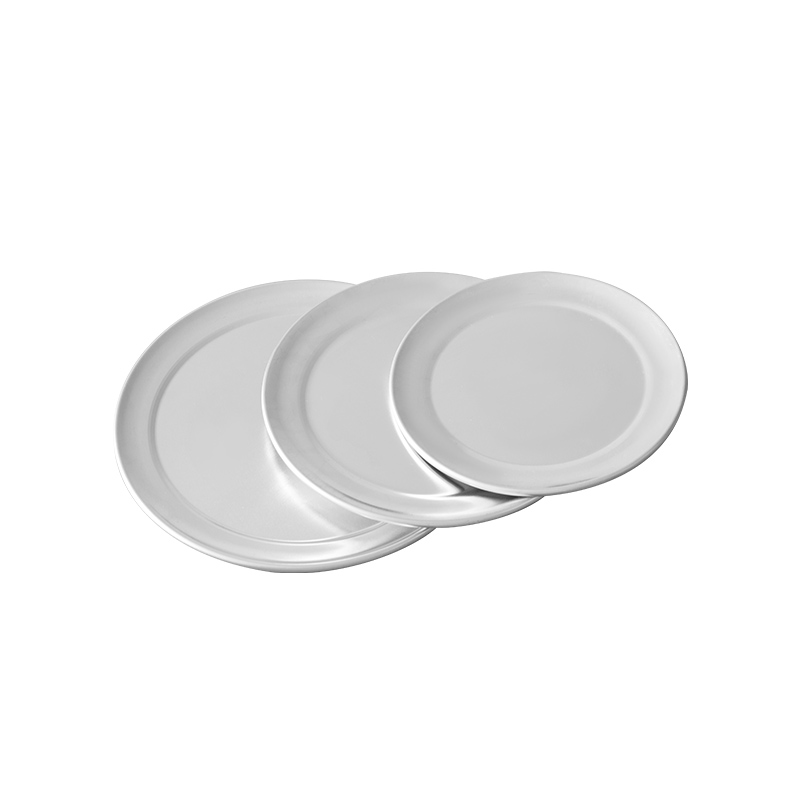 10-inch 18-gauge bakaluminium brede velgpizzapan