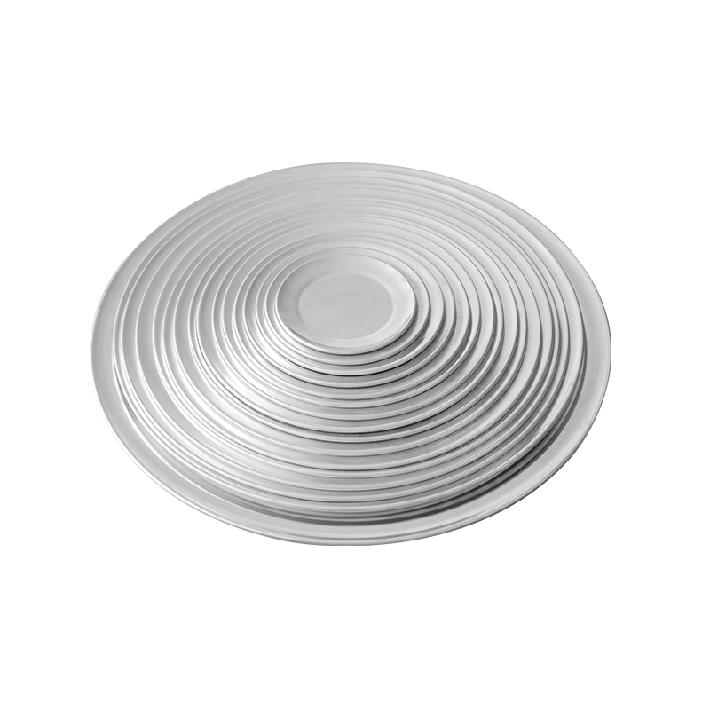 10-inch 18-gauge bakaluminium brede velgpizzapan