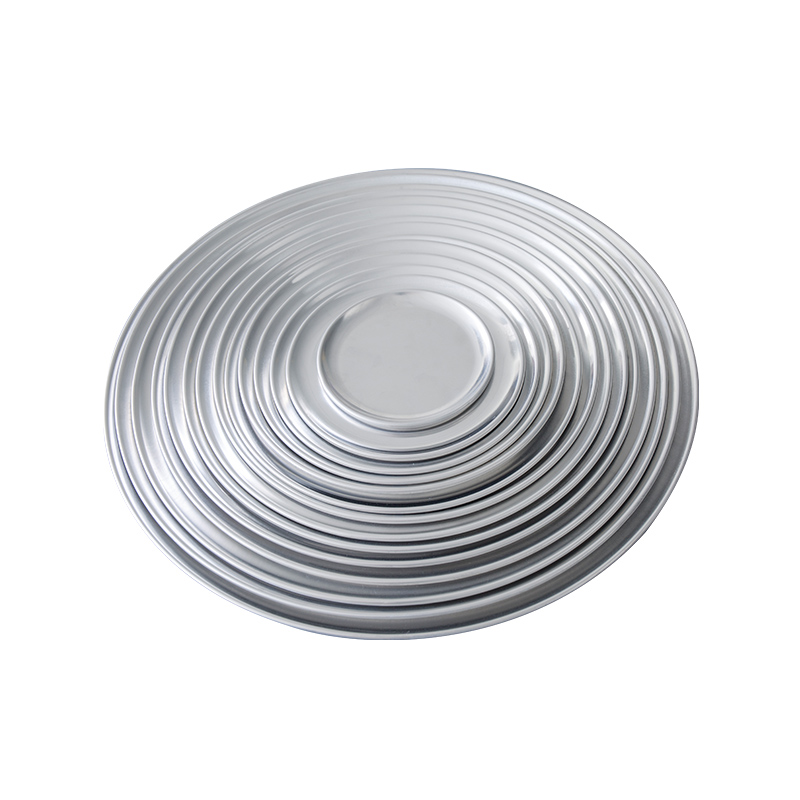 16-inch restaurant-grade aluminium pizzapan coupéstijl